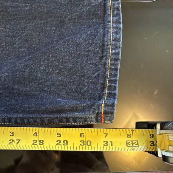 Gustin Men's Straight Jeans - Dark Blue - Picture 10 of 10